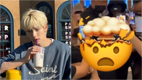 TXT秀彬「個人行程」遭中國私生喪屍式圍堵…「亂砸手機」混亂場面曝！