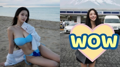 富士山前「超兇短裙妹」竟是蔡瑞雪!突認了「靠P圖」全場震驚:看不出