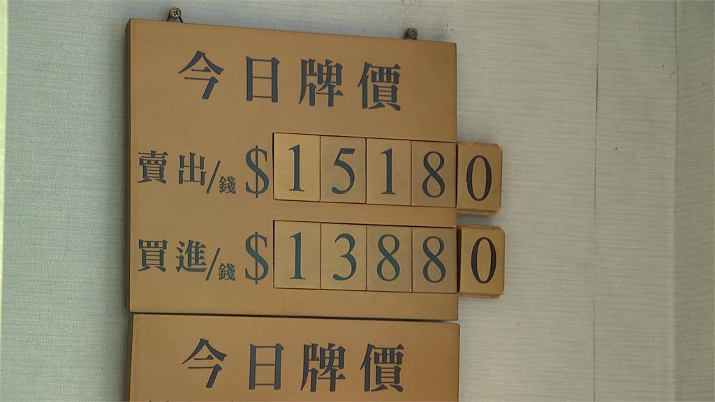 金價狂飆！銀樓擠爆買氣翻倍　民眾笑稱「比搶iPhone還誇張」