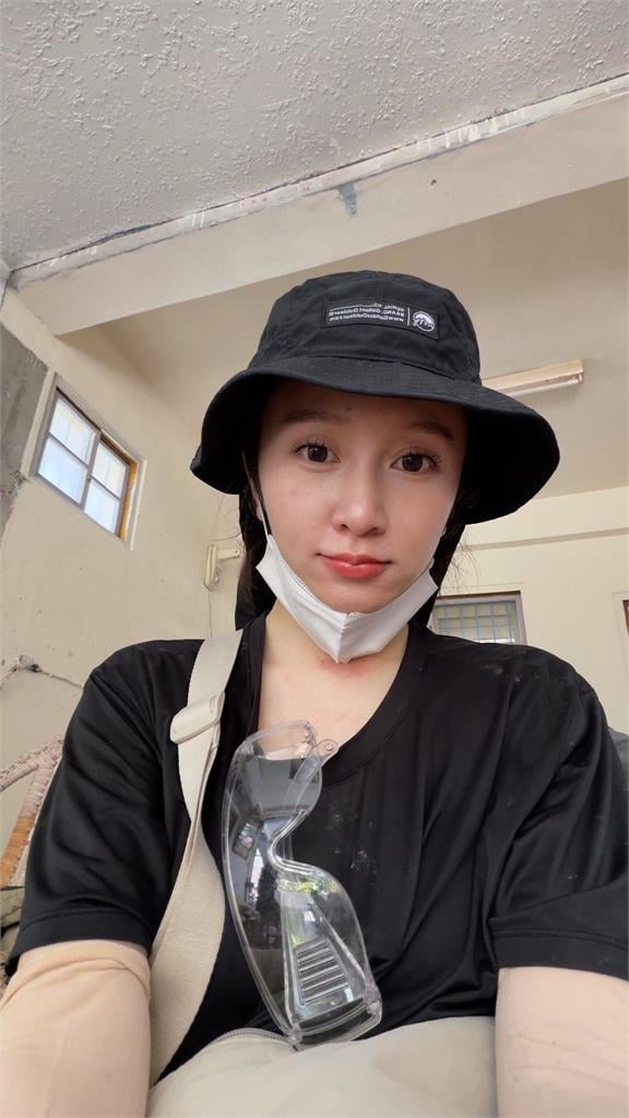 篠崎泫救災「做美甲」挨轟！霸氣反擊：又不是用手指挖土