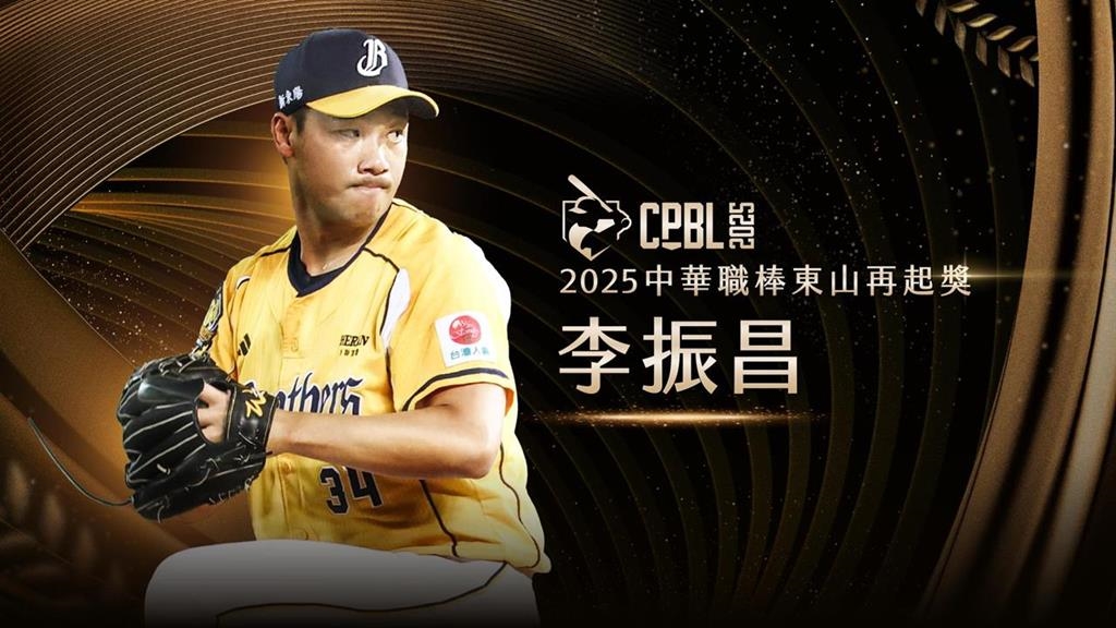 中職(影)／歷經低潮「小李飛刀」依舊神勇！中信兄弟李振昌重拾宰制力獲東山再起獎