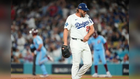 MLB(影)/柯蕭「季後賽爆炸」已不是新聞!8局下半挨兩轟狂失5分 球迷開始離場