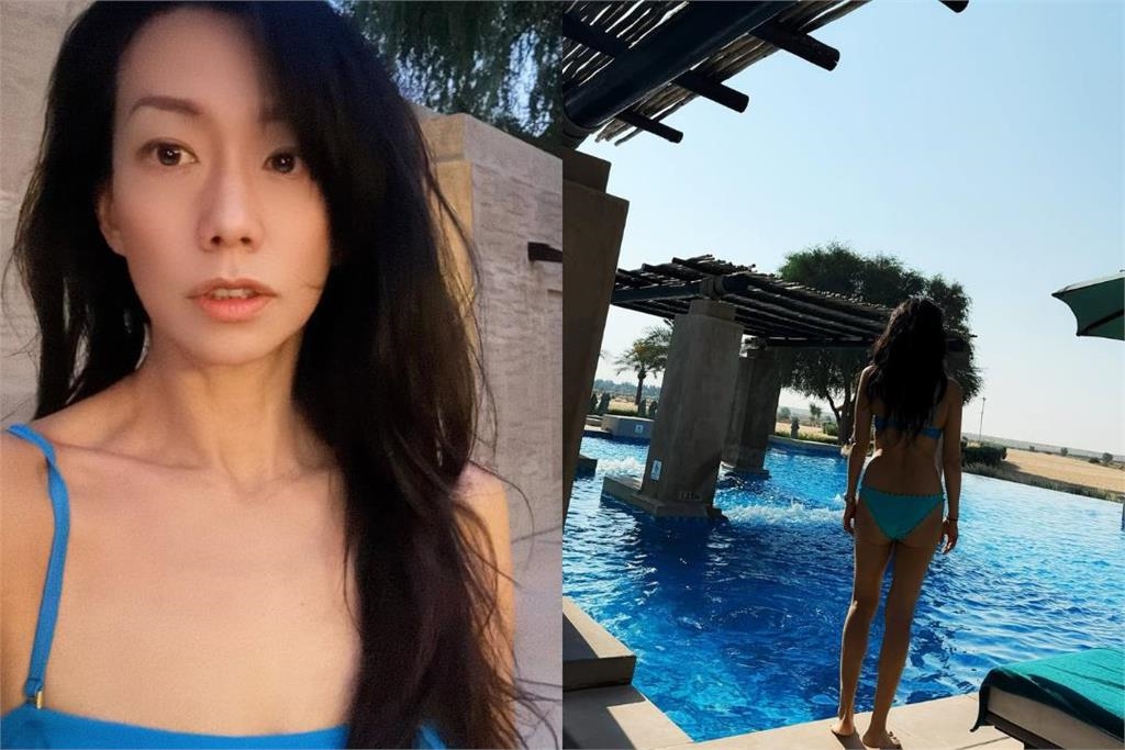 「龍女郎」吳辰君比基尼配美腿辣度不減 47歲凍齡狀態網喊:女神!