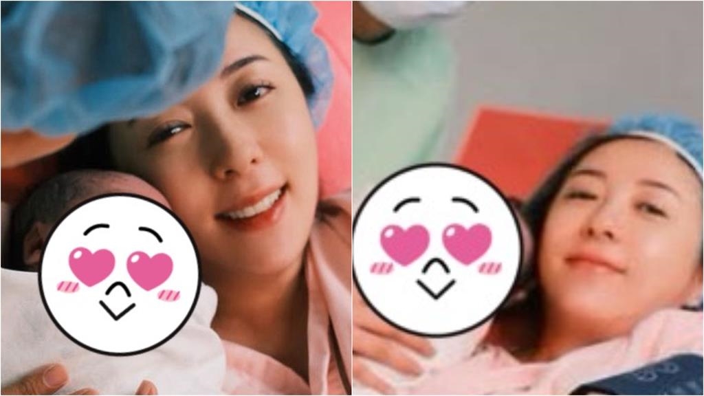 女星五熊順利升格當「新手媽」 IG突曬「一家三口同框照」喜迎雙十寶寶!
