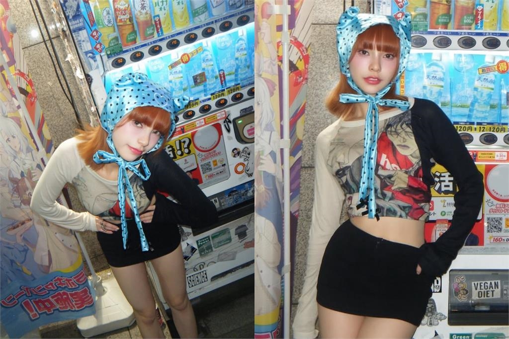 李芷霖挺過不倫風波！飛日本辣曬中空裝「彎腰險被看光」網一看全急了