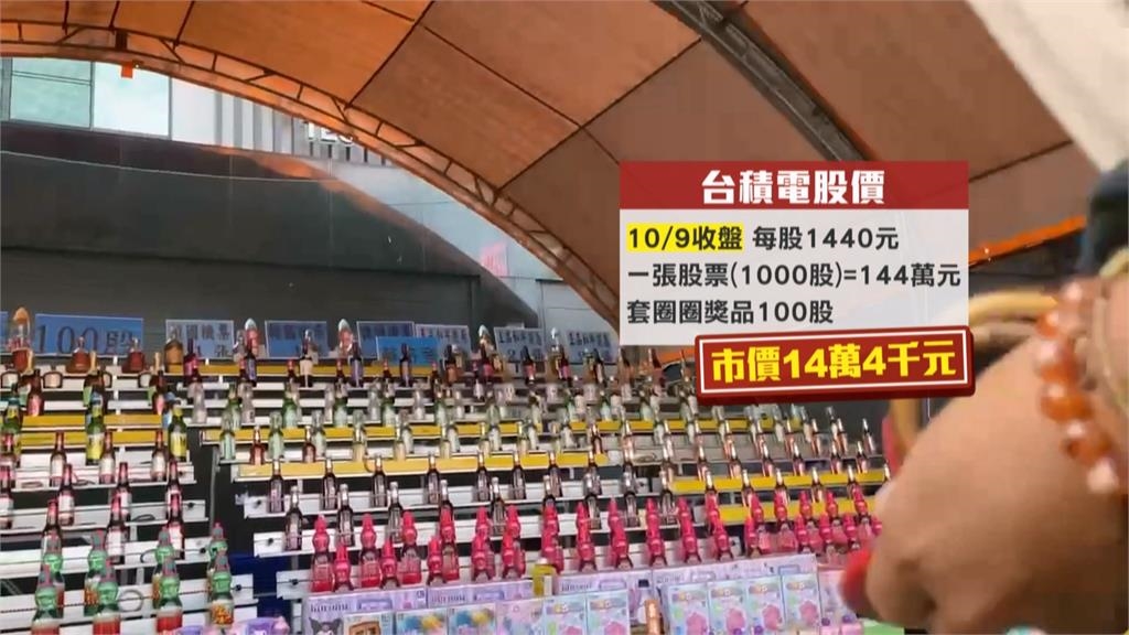 股票也能「套圈圈」？　高雄老闆祭100股台積電市值破14萬