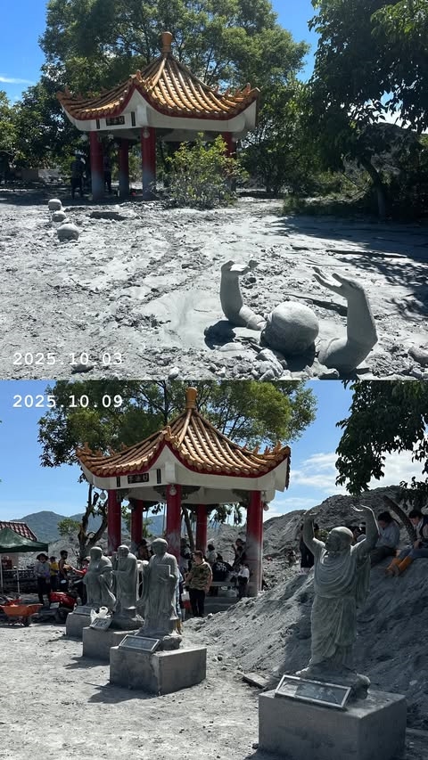 40萬鏟子超人大軍「八門遁甲」全開！ 秀超強清淤前後比對圖40萬鏟子超人大軍「八