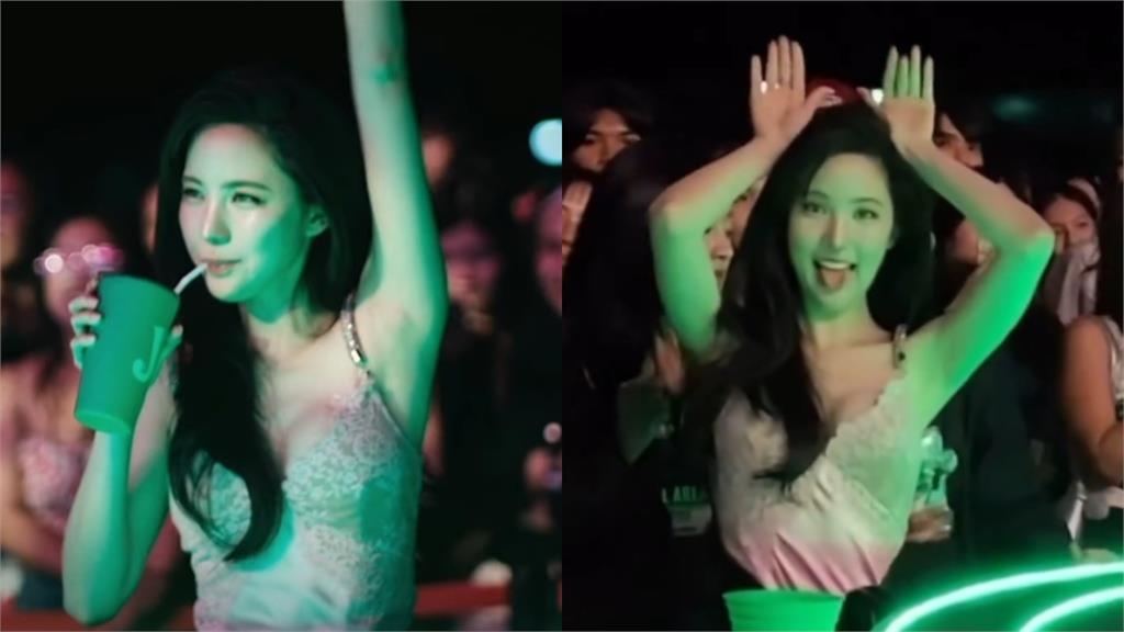 187萬女星坐機車「蕾絲布料險飛走」!狂洩「白嫩鉛筆腿」…睡衣價格曝光了