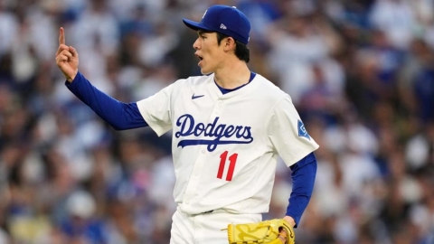 MLB(影)/日本新「朗神」誕生!佐佐木朗希「9上9下」教練狂讚「史上最強後援」