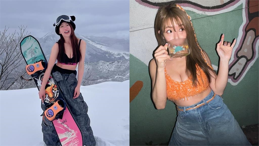 郭書瑤國慶殺很大「脫了只剩bra」！由下而上斜拍「麻糬險掉出」霸佔全螢幕