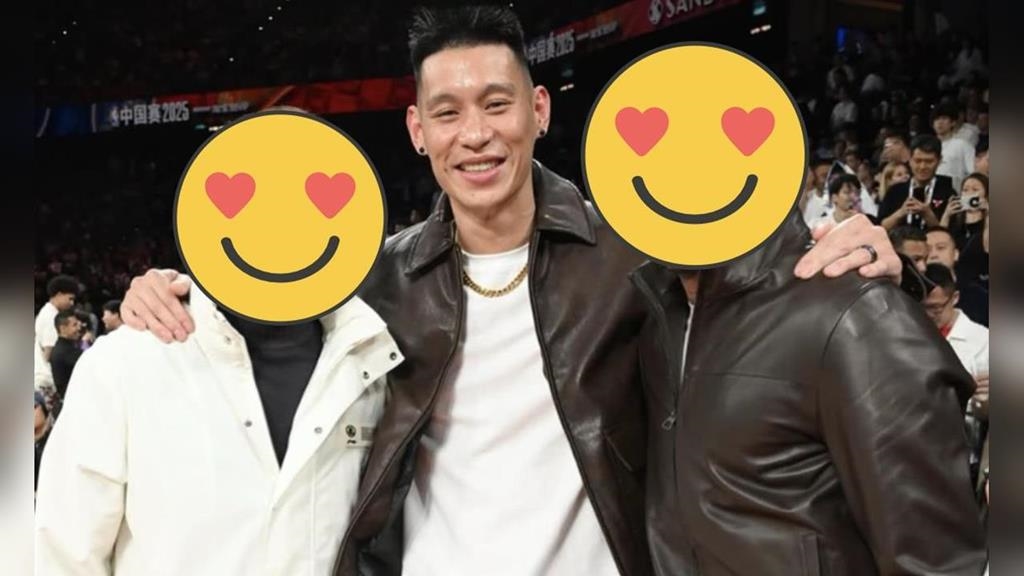 NBA／這是什麼夢幻合照！林書豪站「C位」笑摟2位港、英「超級巨星」澳門留影