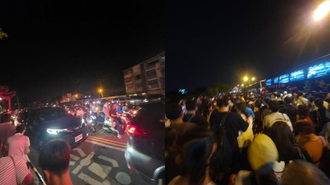 南投國慶焰火現場「煙比火多」!27萬人朝聖「交通大爆炸」當地人氣炸全說了