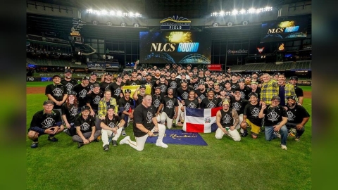 MLB(影)／「我們來了！」釀酒人將對決道奇　總教練賽後一語激發更衣室士氣