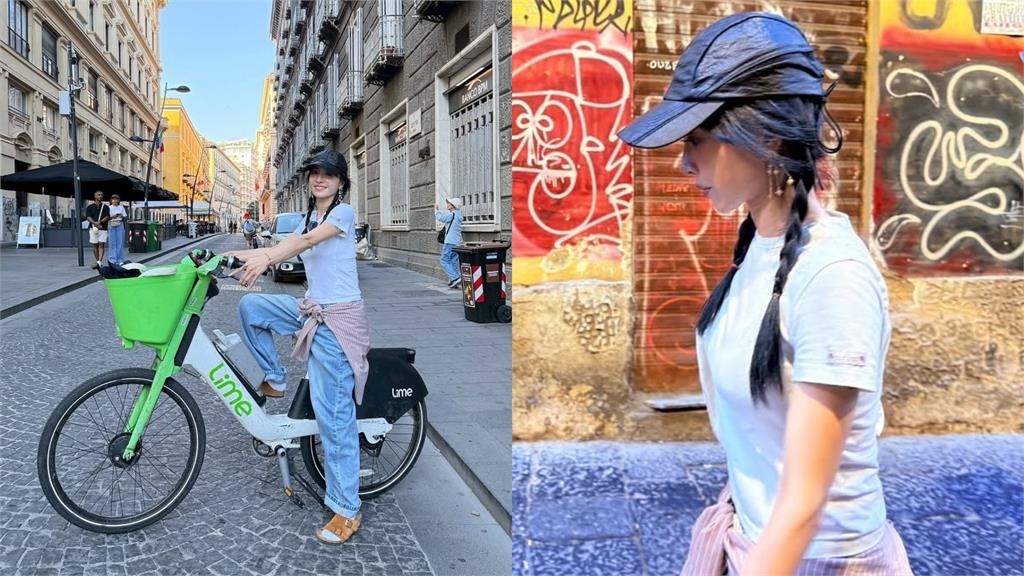 義大利健走台妹「死庫水大透出」竟是蔡依林！「放假模式」震撼萬粉：無拘無束