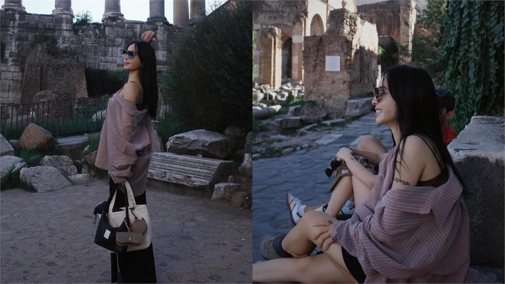 義大利健走台妹「死庫水大透出」竟是蔡依林！「放假模式」震撼萬粉：無拘無束