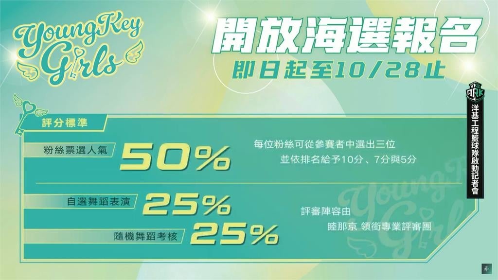 PLG/洋基女孩開放海選報名!韓援女神「睦那京」粉絲見面會「這天」限量入場