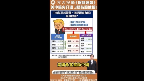 川普TACO幫亞股護盤 盤穩了？「持股大健檢」空手低接可？持股安全否？