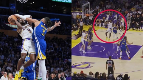 NBA(影)/「皇子」華麗單打!布朗尼代父出征 「一條龍撕裂防守」湖人主場驚呆了