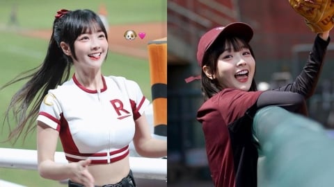 啦啦隊籃籃「樂天晉級」許願文成真！承諾「跑大巨蛋3圈」網敲碗她加碼做1事