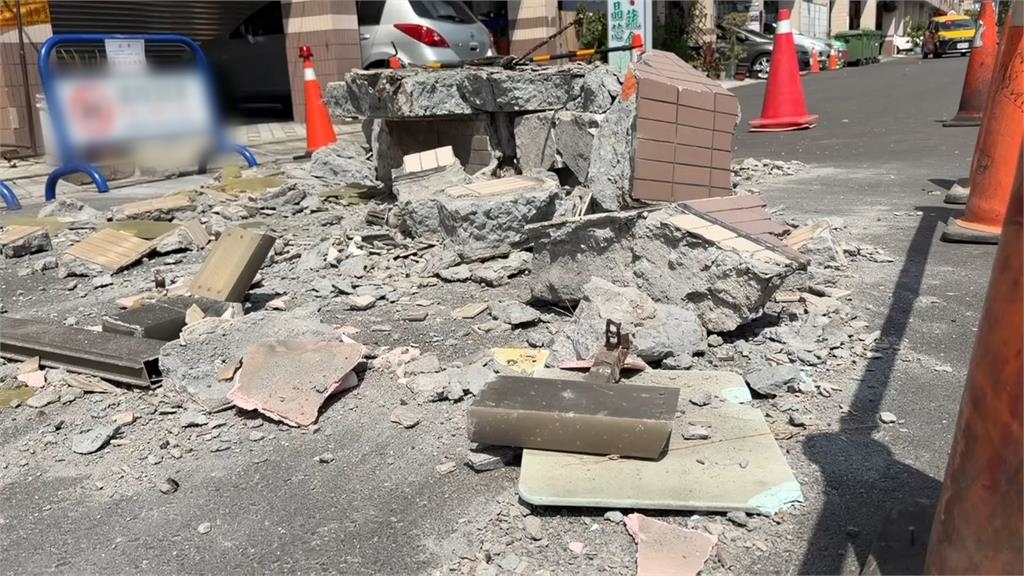 有影／台中「上千公斤花台」突墜落　原因曝光