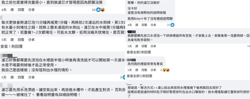 他抱怨「濾芯才剛換2天」水流量變超小…內行人揭「1關鍵」：千萬別忘記！