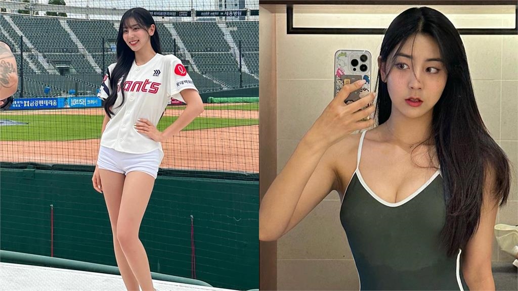 韓籍「九頭身正妹+顏值暴徒2大女神降臨PLG洋基!網嗨喊:太誇張的組合