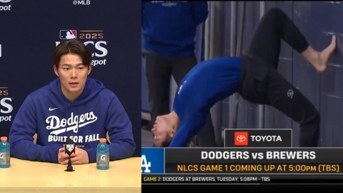 MLB(影)／好厲害的紅螞蟻！道奇開胡G2先發山本「特殊暖身」備戰、不聊染黑髮