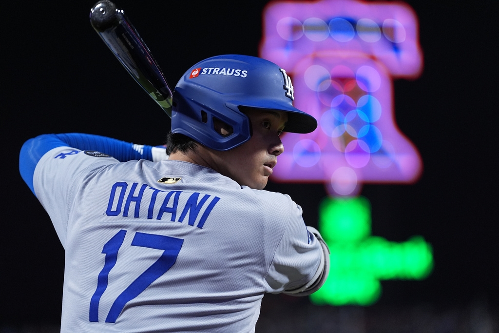 MLB(影)/大谷終於結束19打數無安打困境 但仍單場吞3K滿壘機會遭三振