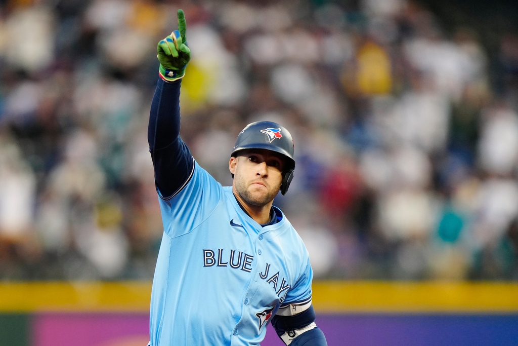 MLB(影)／「喬治打喬治」打得滿天飛！季後賽第22轟追平洋基名將並列史上第四位