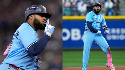 MLB(影)／當大魯閣在打！小葛雷諾「鐵支」還開轟　藍鳥「五度砲轟水手」扳回一城