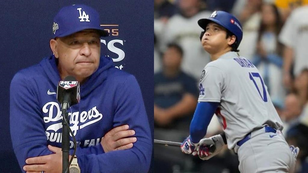MLB(影)／道奇主帥羅伯斯讚大谷「已處在最佳狀態」　G3前「終結連三場無安打」