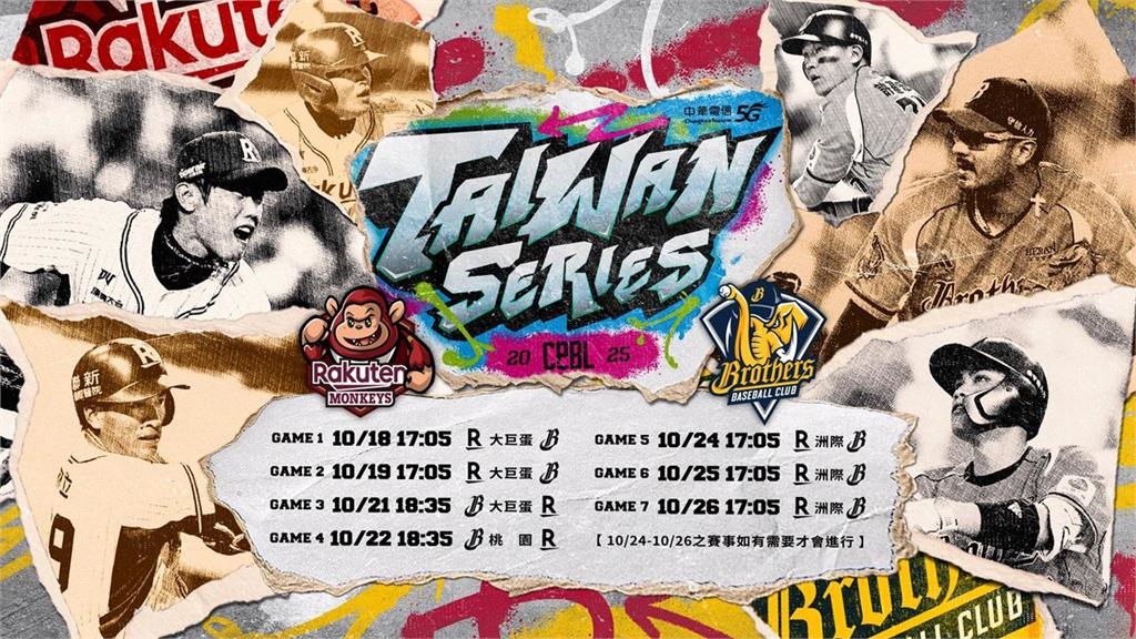 中職／台灣大賽G1魔神樂大戰羅戈！猿象32人名單看這、賽程懶人包快速一覽