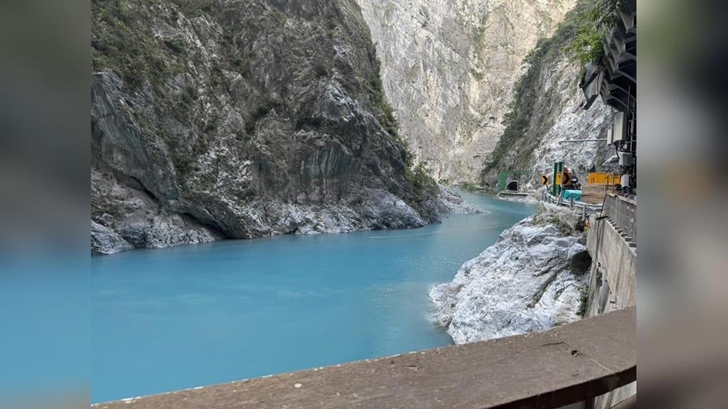 紅色警戒！花蓮立霧溪驚見堰塞湖　鄉公所急撤離2社區、東部電廠員工