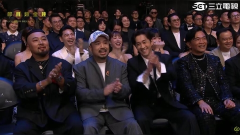 金鐘60／Lulu開場「陳漢典阿達坐一起」同框應援！震撼畫面網驚：有夠扯