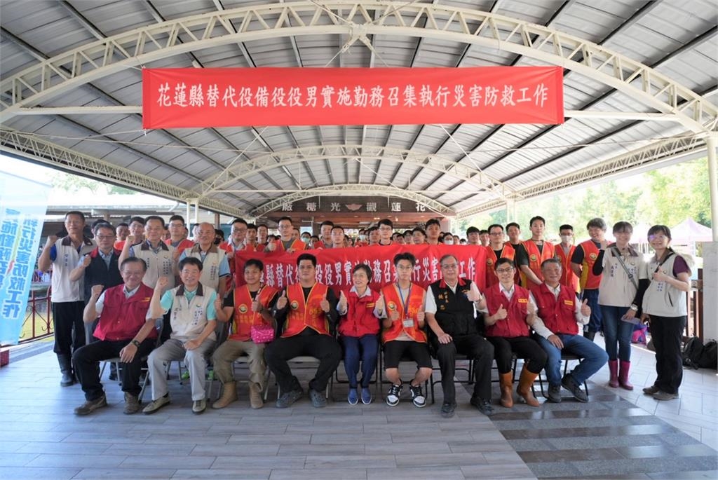 快新聞/首次替代役備役勤務召集圓滿結訓 劉世芳肯定役男守護家園