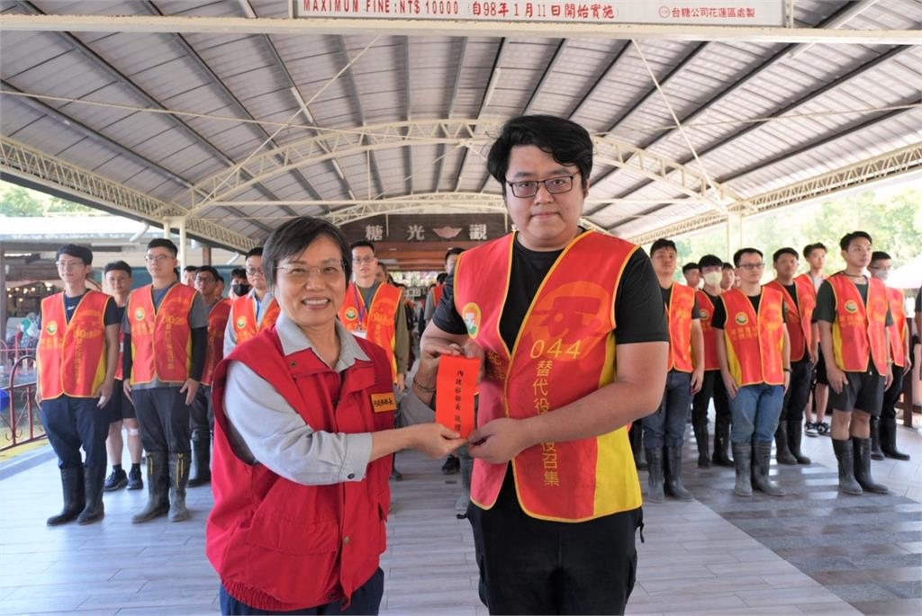 快新聞/首次替代役備役勤務召集圓滿結訓 劉世芳肯定役男守護家園