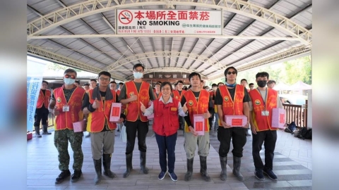 首次替代役備役勤務召集圓滿結訓 劉世芳肯定役男守護家園