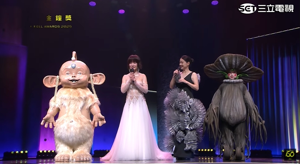 金鐘60/「一代女皇」潘迎紫霸氣駕到頒獎 「2萌獸」幫開場掀回憶殺!