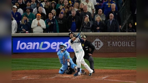 MLB(影)/蘇亞雷斯滿貫砲全壘打鎖定勝利!領軍水手距離世界大賽只差一步