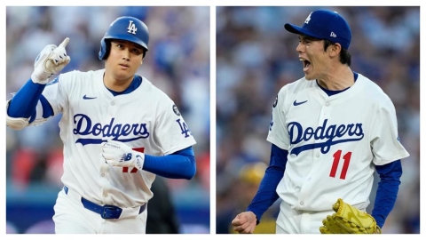 MLB(影)／大谷翔平鬼神表現、佐佐木朗希關門收尾！道奇四連勝晉級世界大賽拚連霸