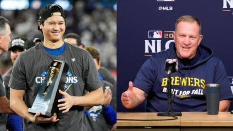 MLB(影)/大谷翔平季後賽史上最偉大的個人秀!釀酒人總教頭心服口服大力稱讚