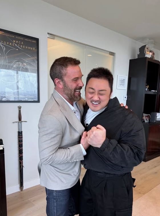 強強聯手！地表最硬男人合體　馬東石、小班曬親密互動照引全網熱議