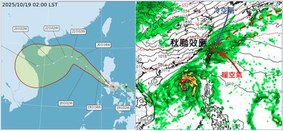 風神「共伴效應」開炸要變天了!專家警「5地區」防致災大雨…明起下探20℃