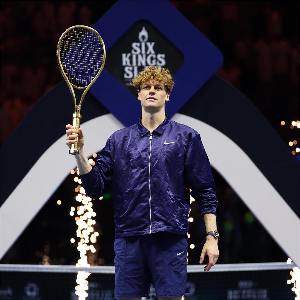 網球/「一場球賺1.8億台幣!」辛納稱霸六王大滿貫 史上最豪冠軍誕生