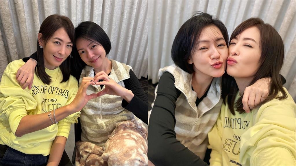 小S素顏「複製大S神顏」!賈永婕合照驚嘆「姊妹融為一體」S媽回應了