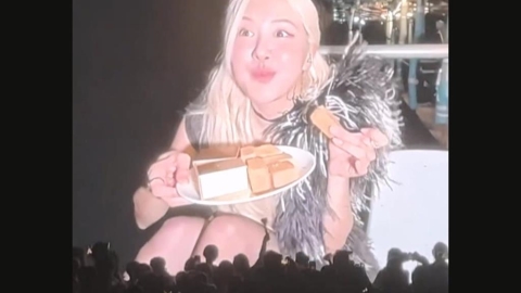 BLACKPINK變身帶貨王 Rosé吃播高雄在地"鳳梨酥.珍奶"