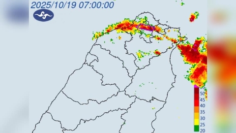 國家級警報！北部8區留意大雷雨　警戒區曝光