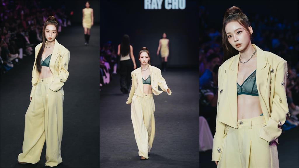 台灣辣模走秀「bra外露賣力踱步」竟是44歲孫淑媚！超扯身形網看跪：真的嚇到