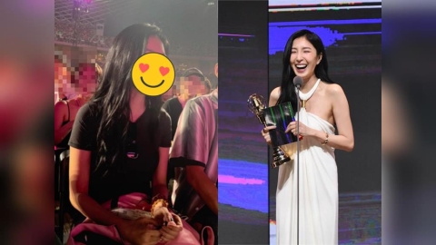 直擊金鐘「最佳女主角」合體老公現身高雄BP演唱會!網證實:她是真粉絲