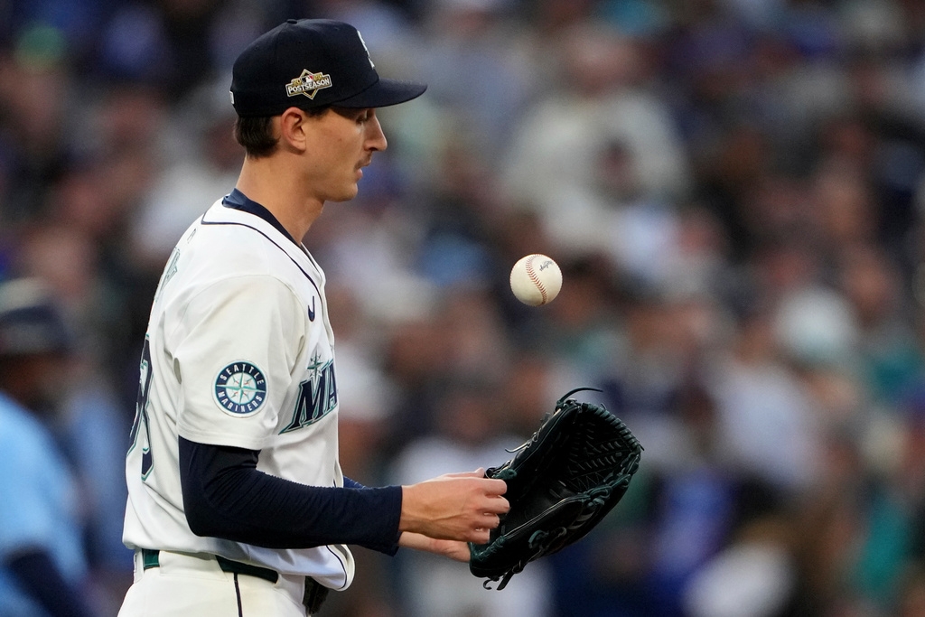 MLB(影)／水手生死戰先發投手Kirby不懼壓力山大！　很高興能肩負重任